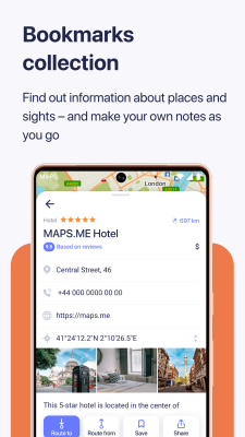 Screenshot of the application MAPS.ME - Offline maps - #3