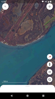 Screenshot of the application Google Earth - #3