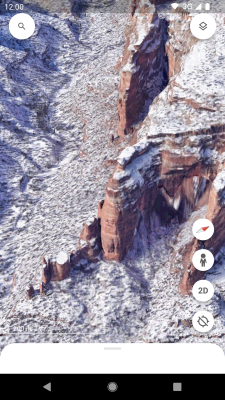 Screenshot of the application Google Earth - #7