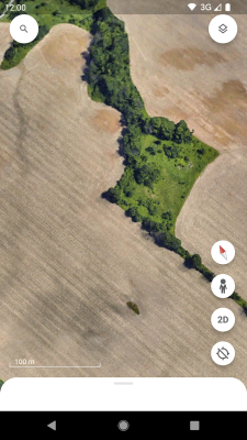 Screenshot of the application Google Earth - #8