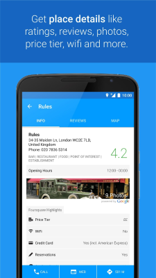 Screenshot of the application The World Around Me ( WAM ) - #4