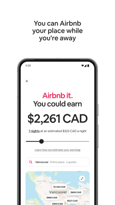 Screenshot of the application Airbnb - #7