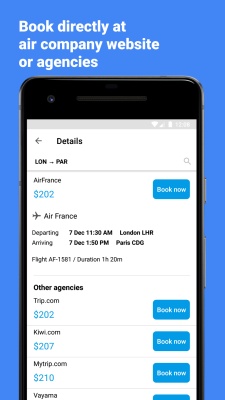 Screenshot of the application Cheap Flights - #3