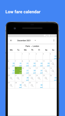 Screenshot of the application Cheap Flights - #4