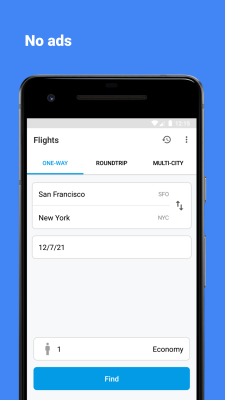 Screenshot of the application Cheap Flights - #5