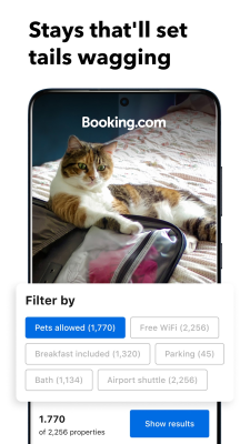Screenshot of the application Booking.com - 750,000+ hotels - #6