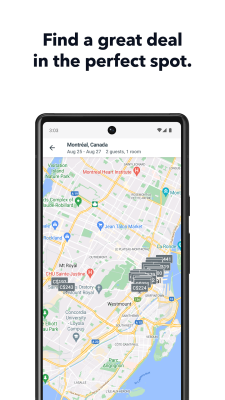 Screenshot of the application trivago - #7