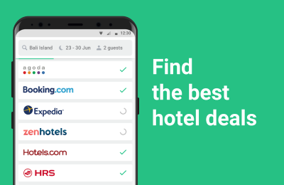 Screenshot of the application Hotellook - #1