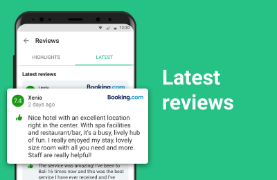 Screenshot of the application Hotellook - #3