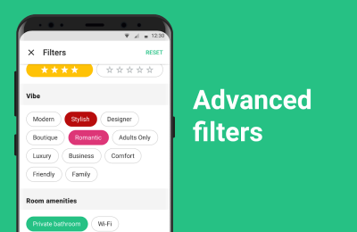Screenshot of the application Hotellook - #4