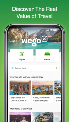 Screenshot of the application Wego - Hotels & Flights - #1