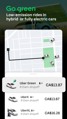 Screenshot of the application Uber - #6