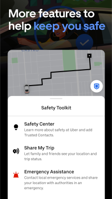 Screenshot of the application Uber - #8