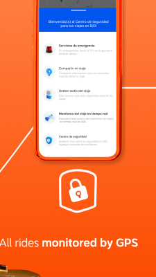 Screenshot of the application DiDi for Android - #5