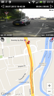 Screenshot of the application DailyRoads Voyager - #6