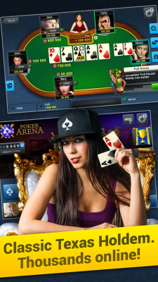 Screenshot of the application Poker Arena: online poker - #1