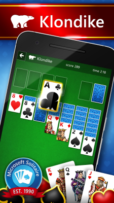 Screenshot of the application Microsoft Solitaire Collection - #2