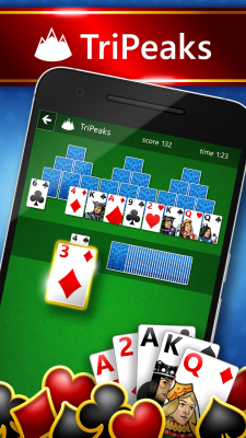 Screenshot of the application Microsoft Solitaire Collection - #5