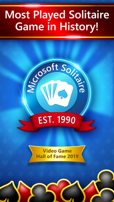 Screenshot of the application Microsoft Solitaire Collection - #8