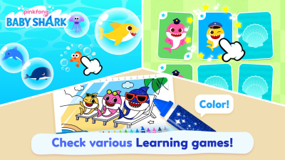 Screenshot of the application Pinkfong Baby Shark: Kid Games - #5