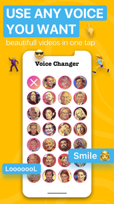 Screenshot of the application Voicer - #1