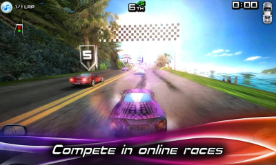 Screenshot of the application Race Illegal: High Speed 3D - #1