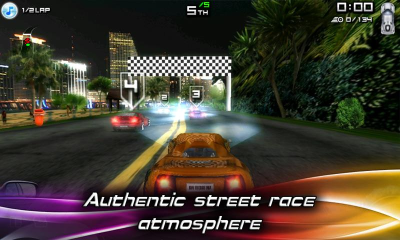 Screenshot of the application Race Illegal: High Speed 3D - #3