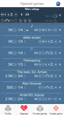 Screenshot of the application Durak Online - #4