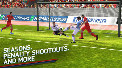 Screenshot of the application FIFA 14 - #5