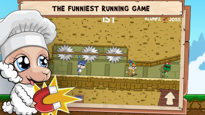 Screenshot of the application Fun Run 2 - #4