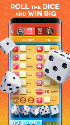 Screenshot of the application YAHTZEE with Buddies - #2