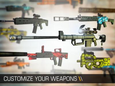 Screenshot of the application Bullet Force - #3