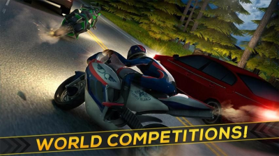 Screenshot of the application Moto GP Speed Racing Challenge - #3