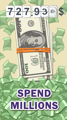 Screenshot of the application Dirty Money: rich get richer! - #1