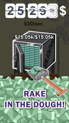 Screenshot of the application Dirty Money: rich get richer! - #4