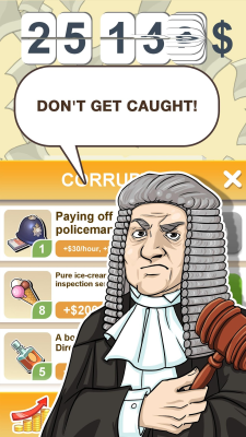 Screenshot of the application Dirty Money: rich get richer! - #5
