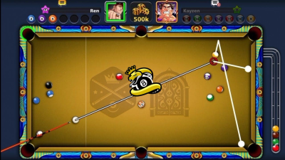 Screenshot of the application Snake 8 Ball Pool - #1