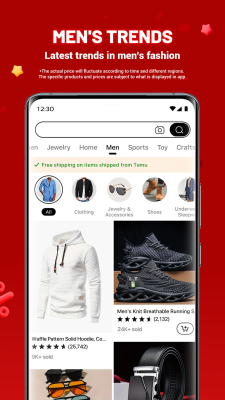 Screenshot of the application Temu - #4