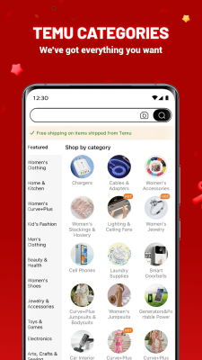 Screenshot of the application Temu - #5