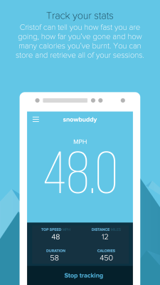 Screenshot of the application snowbuddy - #2