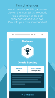 Screenshot of the application snowbuddy - #4