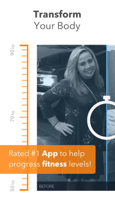 Screenshot of the application Sworkit - #3