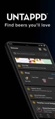 Screenshot of the application Untappd - #1