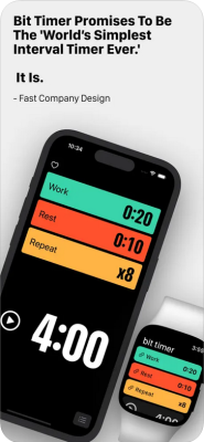 Screenshot of the application Bit Timer - #1