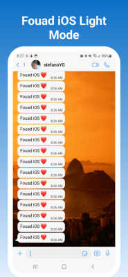 Screenshot of the application Fouad iOS WhatsApp - #2