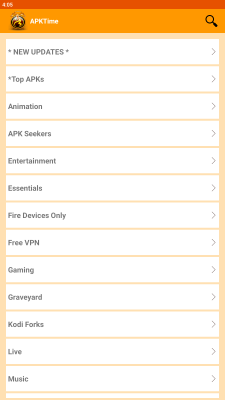 Screenshot of the application APKTime - #1