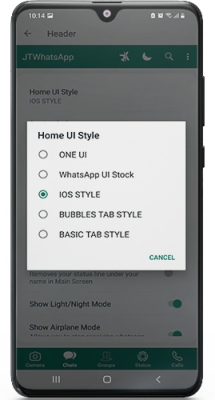 Screenshot of the application JTWhatsApp - #3