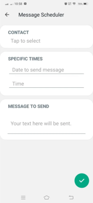 Screenshot of the application FM WhatsApp - #5