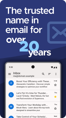 Screenshot of the application Thunderbird - #6