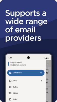 Screenshot of the application Thunderbird - #7